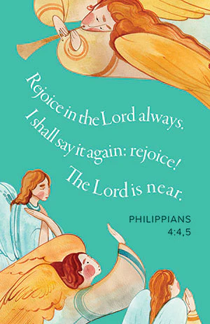 Advent Prayer Card - Philippians 4:45 (Set of 50)