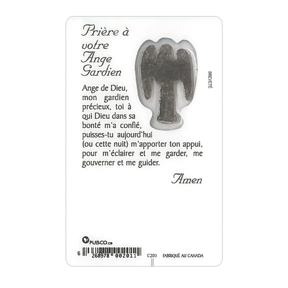 Guardian Angel Prayer Card - Image 2
