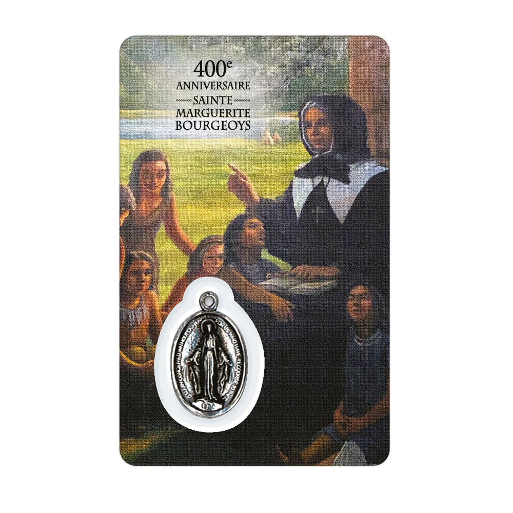 Saint Marguerite Bourgeoys Prayer Card