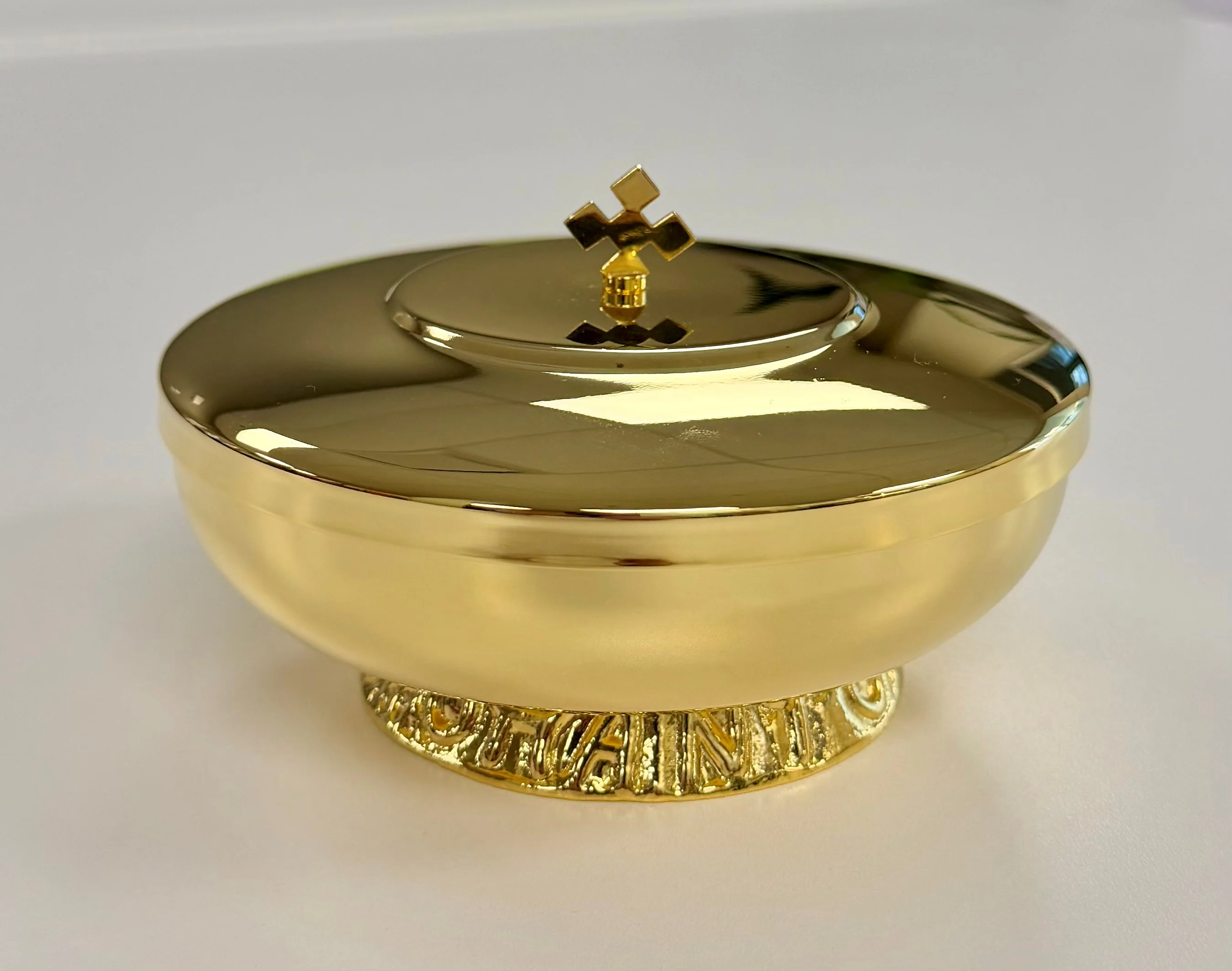 Ciborium gold plated 14cm - Image 2
