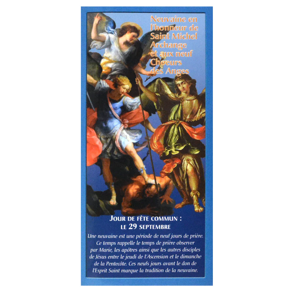 Novena three archangels Michael, Gabriel and Raphael