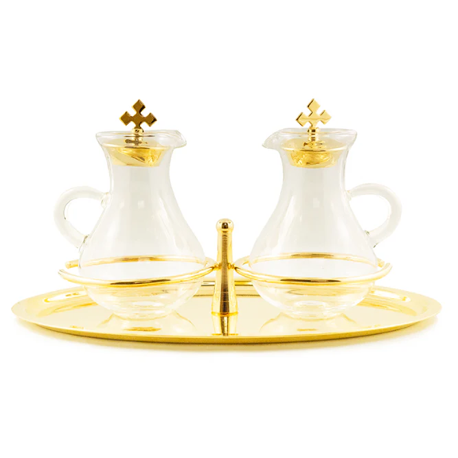 Set of Cruets And Tray