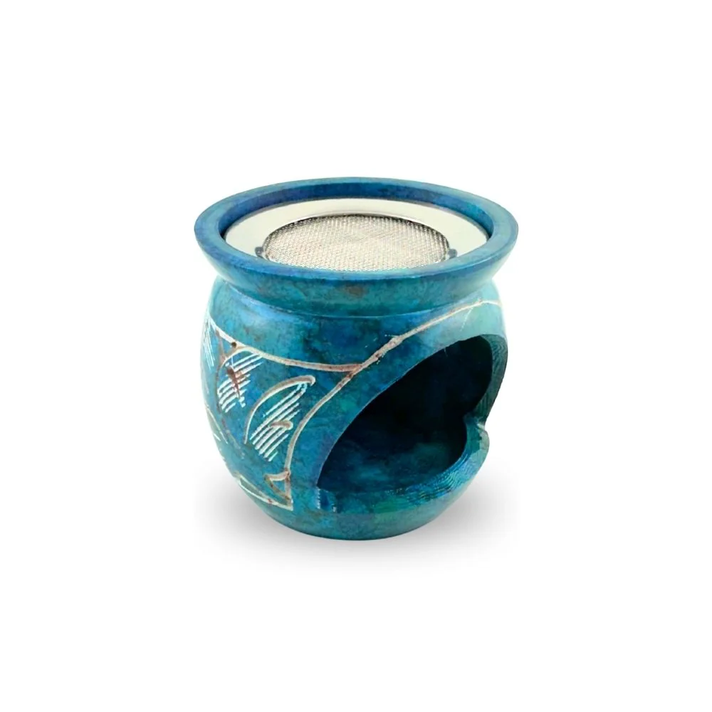 Small soapstone incense burner for grain incense - Image 2