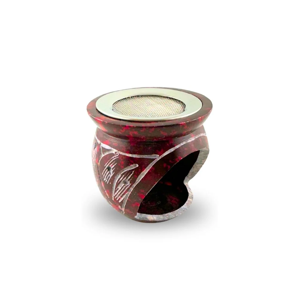 Small soapstone incense burner for grain incense - Image 5
