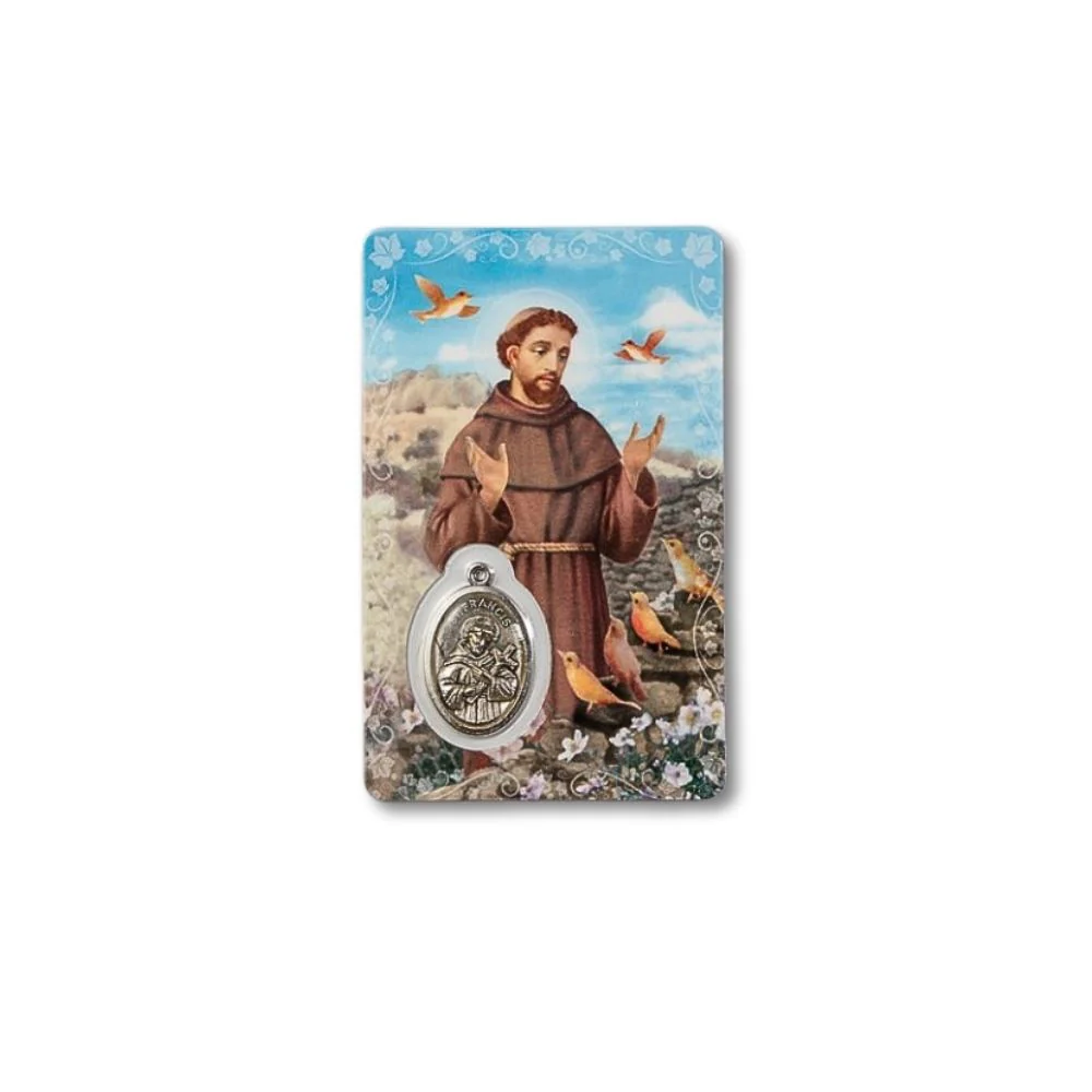 St Francis Prayer card