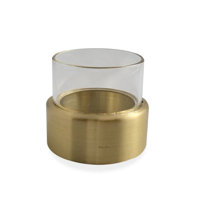 Brass & pyrex follower 2"