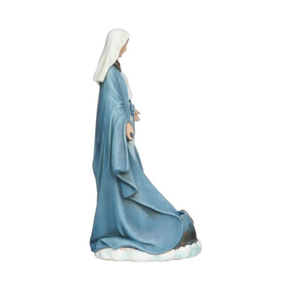 Virgin Mary Statue with Candle - 25 cm - Image 2