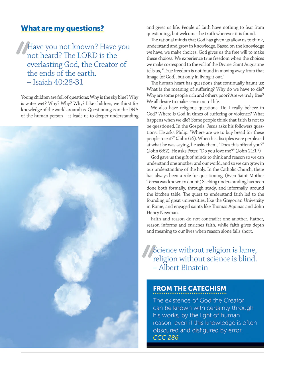 What Catholics Believe Leaflet 6 - Examining the Sacraments of Initiation Part 1 - Image 2